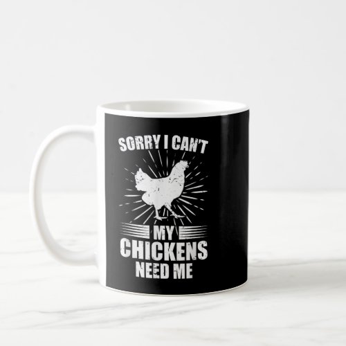 Chicken King Mens Chicken Lover Shirt Pet Chicken Coffee Mug