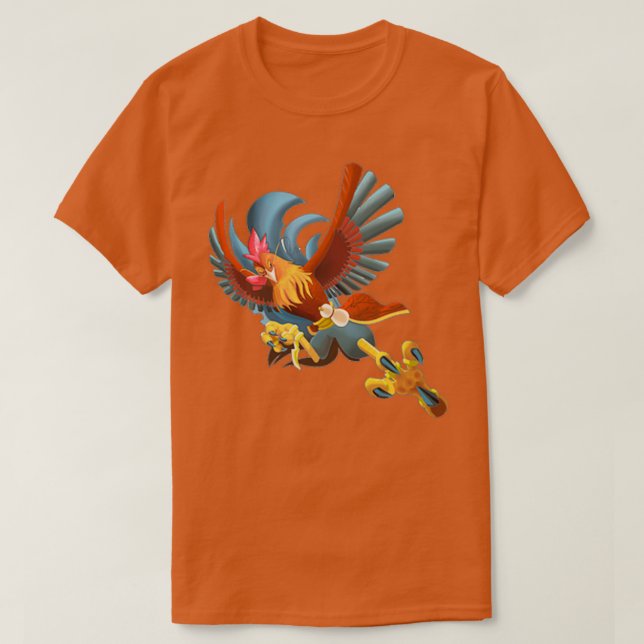 Chicken Kungfu panda T-Shirt (Design Front)