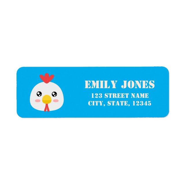 Chicken Label (Front)