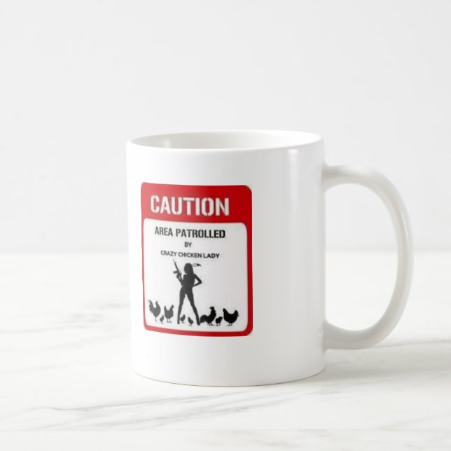 Chicken Lady Coffee mug (Right)