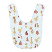 Chicken Little Baby Bib