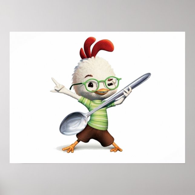 Chicken Little Dancing Poster (Front)