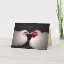 Chicken Love Card