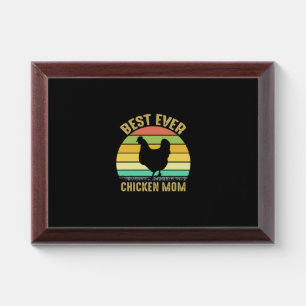 Chicken Lover Best Ever Chicken Mom Award Plaque