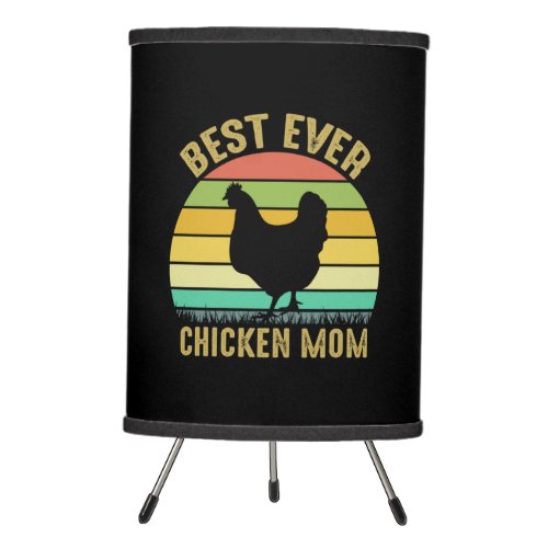 Chicken Lover  Best Ever Chicken Mom Tripod Lamp