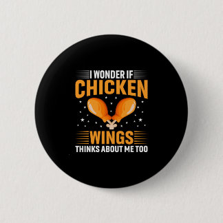 Chicken Lover | Chicken Wing Button