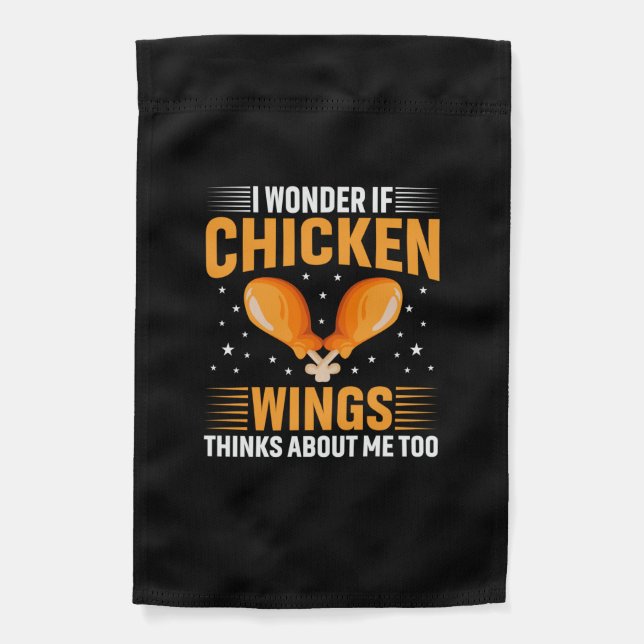 Chicken Lover | Chicken Wing Garden Flag (Front)