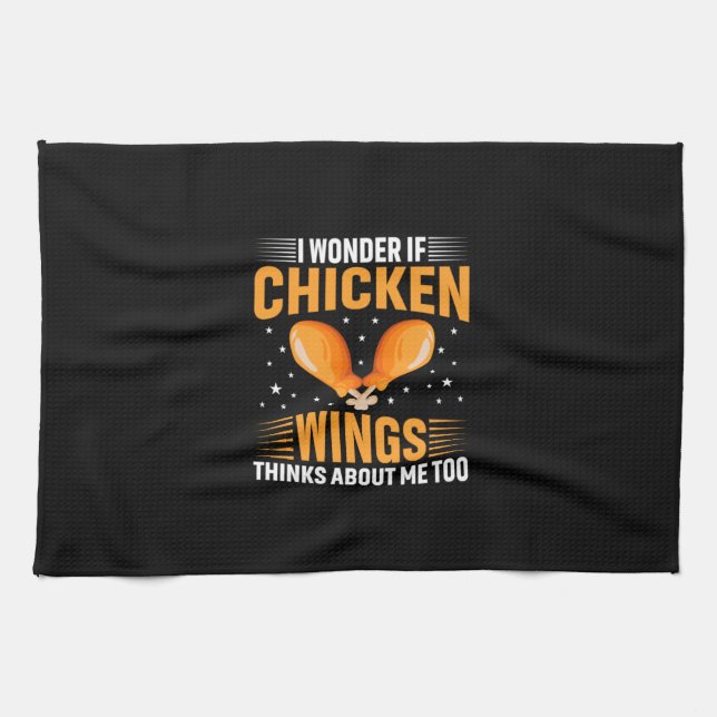 Chicken Lover | Chicken Wing Kitchen Towel (Horizontal)