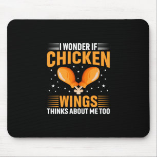 Chicken Lover   Chicken Wing Mouse Pad