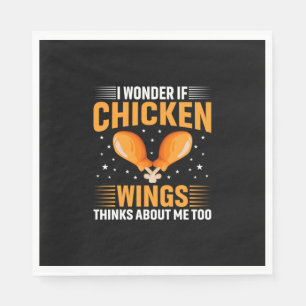 Chicken Lover Chicken Wing Napkins