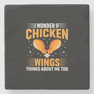 Chicken Lover | Chicken Wing Stone Coaster