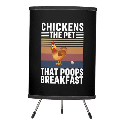 Chicken Lover  Chickens The Pet Tripod Lamp