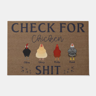Chicken Lover Doormat | Farmhouse Mat