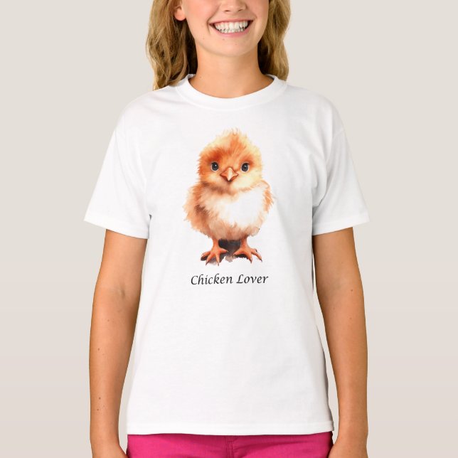Chicken Lover Shirt - Cute Chicken Shirt  (Front)