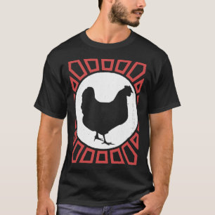 Chicken Lover Vintage Retro Style T-Shirt