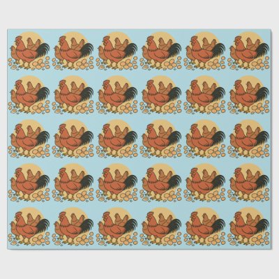 Chicken Lover Wrapping Paper