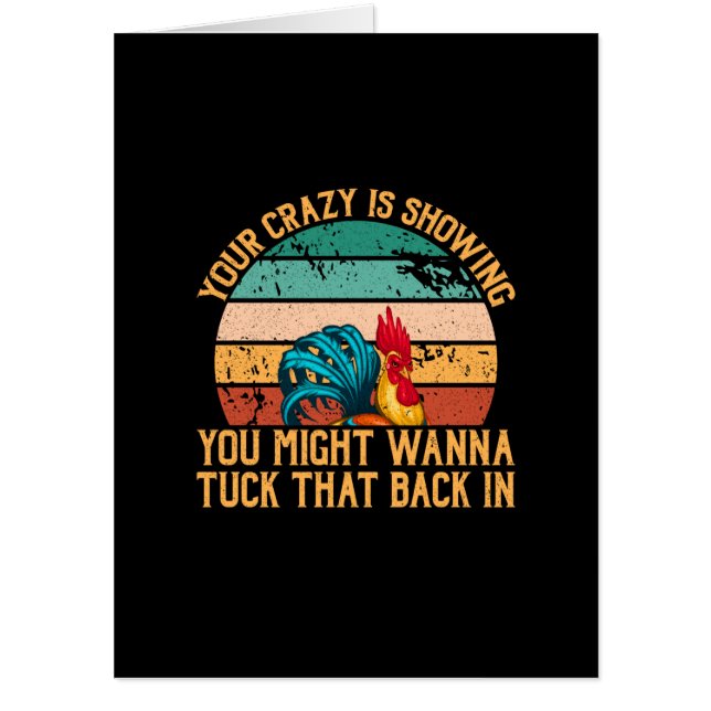 Chicken Lover | You Might Wanna Tuck Card (Front)