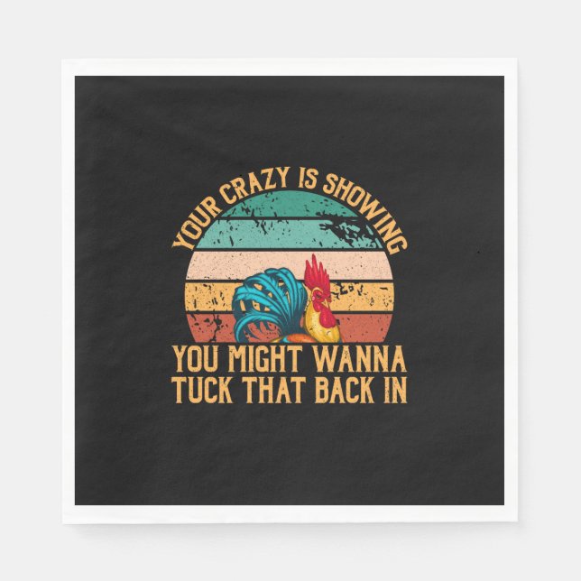 Chicken Lover | You Might Wanna Tuck Napkins (Front)