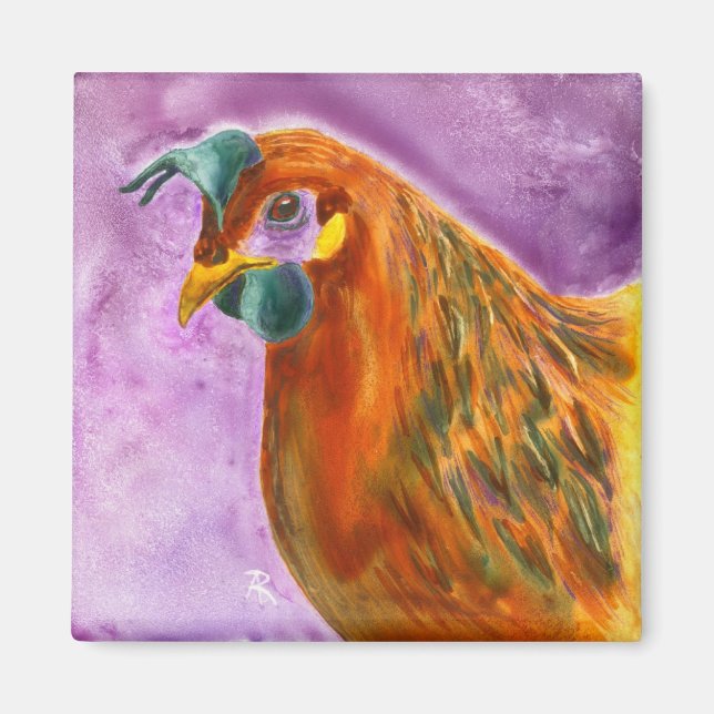 Chicken Magnet - "Henny Penny" (Front)