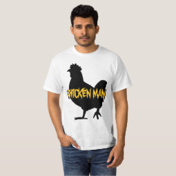 chicken man T-Shirt | Zazzle