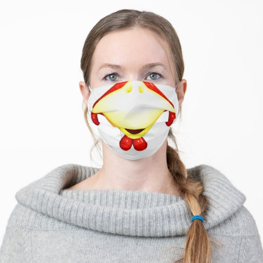Chicken mask face mask (Worn)