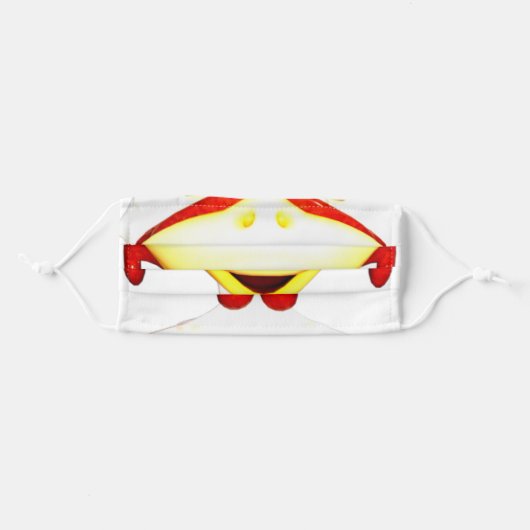 Chicken mask face mask (Front, Folded)