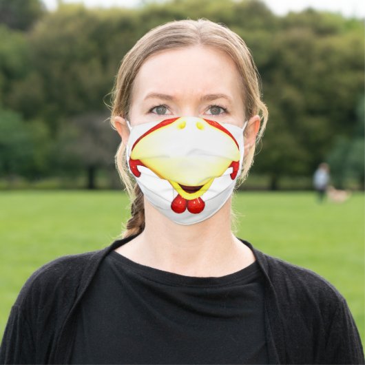 Chicken mask face mask (Outside)