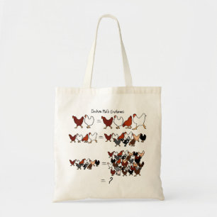 Chicken Math Tote