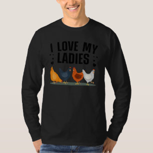 Chicken Men Women Ladies Chicken Farmer Whisperer  T-Shirt