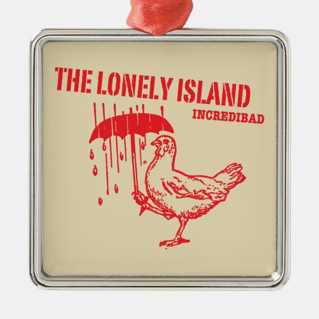 Chicken Metal Ornament (Front)