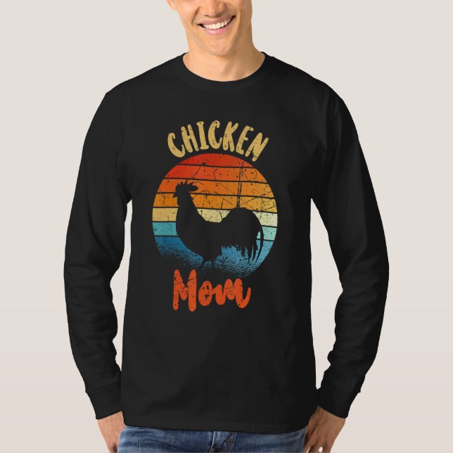 Chicken Mom Poultry Mom Farm Farmer Women T-Shirt (Front)