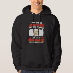 Chicken Mommy Ever Farmer Farming Animals Chicken Hoodie