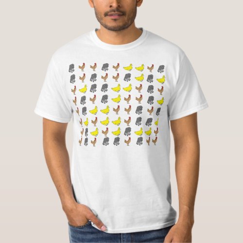 Chicken Monkey Duck Lyrics T_Shirt