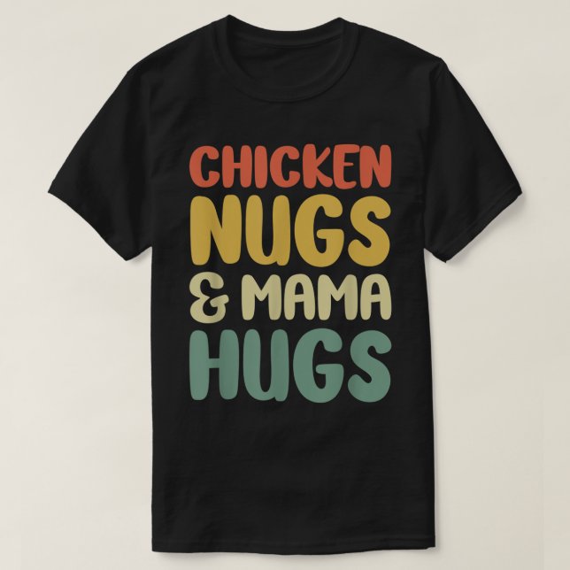 Chicken Mothers Day - Dont Mess With Mama Hen Flow T-Shirt (Design Front)