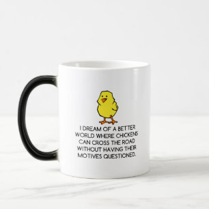 CHICKEN MOTIVES COLOR MORPH MUG