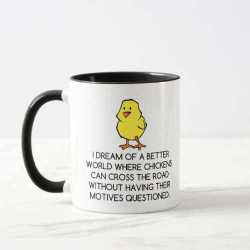 CHICKEN MOTIVES MUG