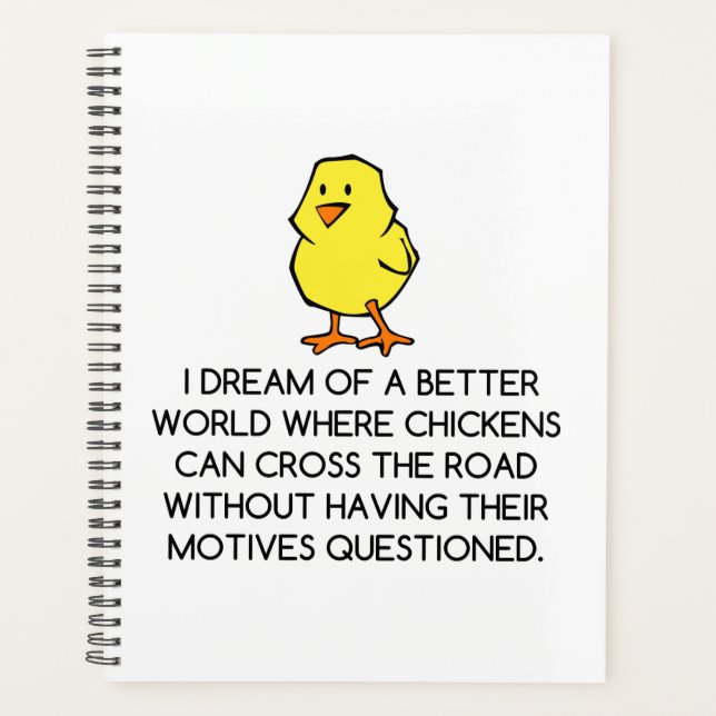 CHICKEN MOTIVES PLANNER (Front)