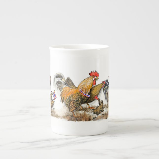 Chicken mug #7 (Front)