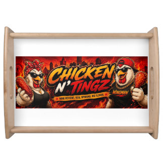 chicken N' tingz Serving Tray