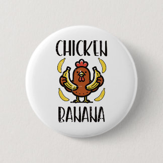 Chicken Nana Cute Song Dance Fruit Kids Youth Men Button