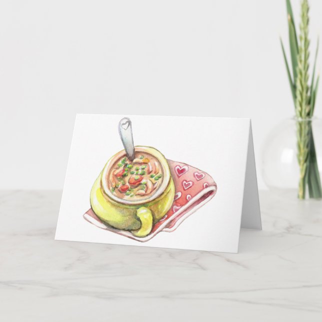 Chicken Noodle Soup Card (Front)