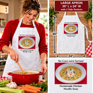 Chicken Noodle Soup Long Apron