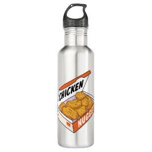 Chicken Nugget Box Stainless Steel Water Bottle