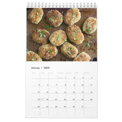 Chicken Nugget Calendar 2018 Zazzle