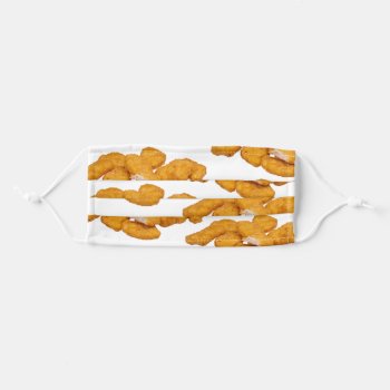 Chicken Nugget Face Mask by Rockethousebirdship at Zazzle