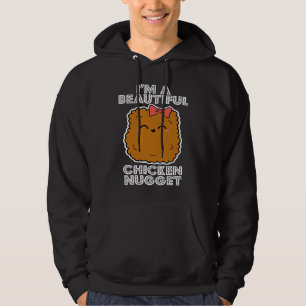CHICKEN NUGGET Women Cool Fast Food Hoodie