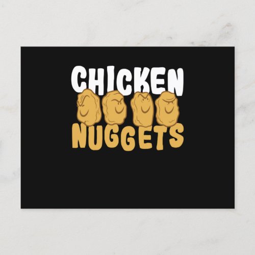 Chicken Nuggets Chicken Nuggets Postcard