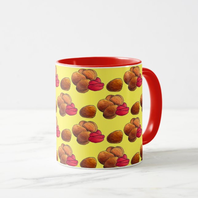 Chicken Nuggets Ketchup Junk Fast Food Foodie Mug (Front Right)