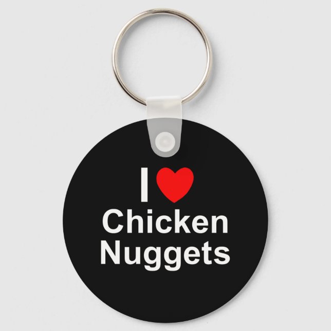 Chicken Nuggets Keychain (Front)