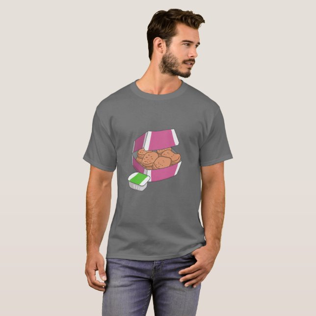 Chicken Nuggets T-Shirt (Front Full)